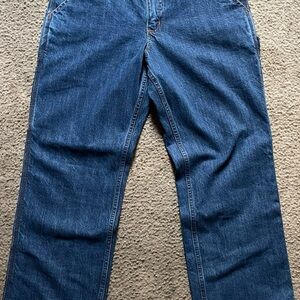 New Men's Size 29x30 Carhartt Carpenter Blue Jeans